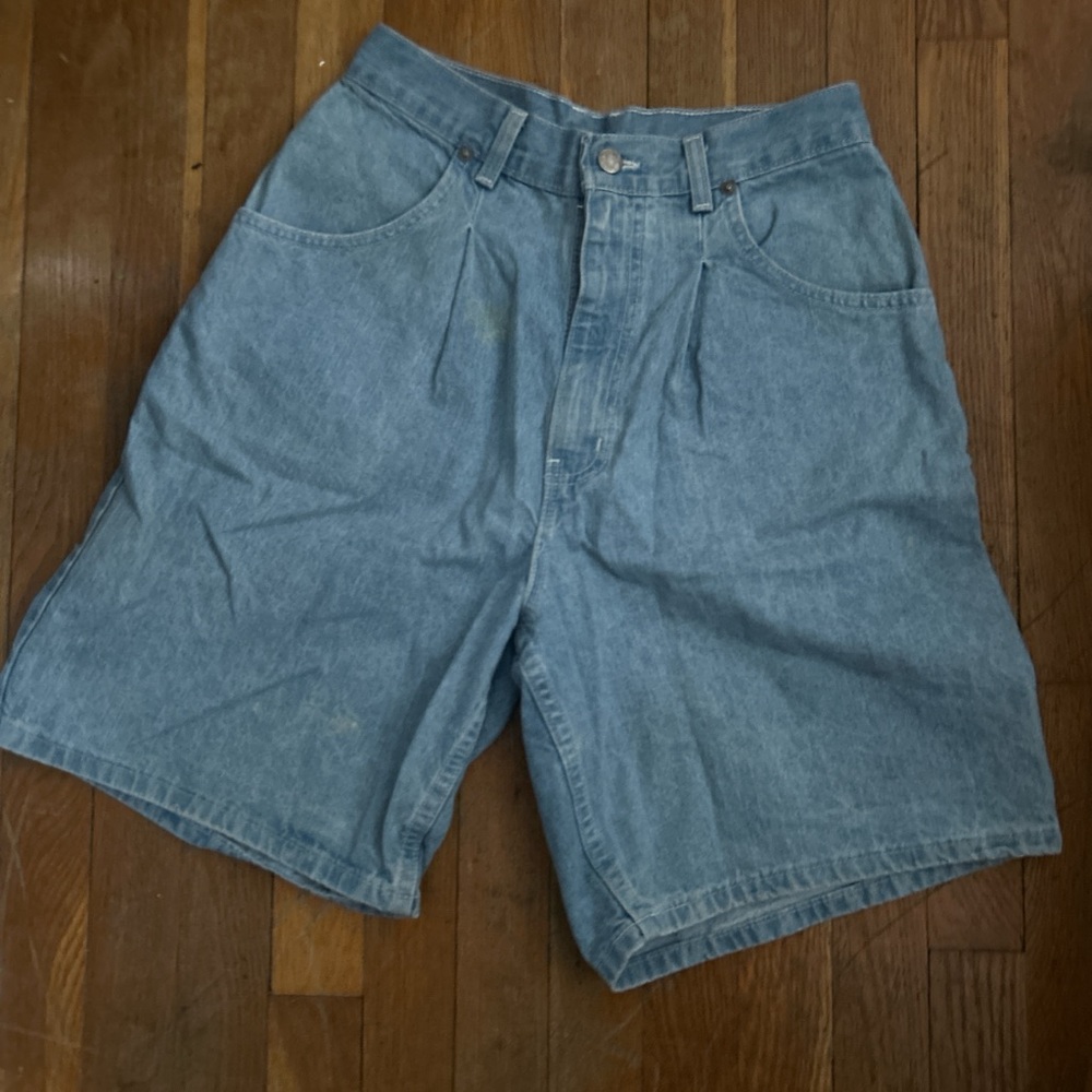 Men's Denim Shorts - Blue